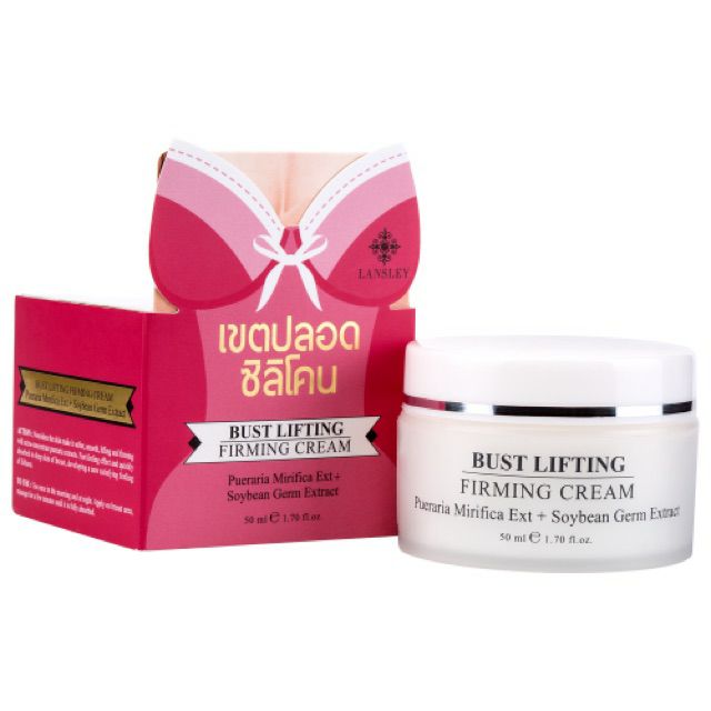 Kem Nở Ngực Cao Cấp, Giúp Vòng 1 Căng Tròn Mịn Màng LANSLEY Bust Lifting Firming Cream 50ml - Thái Lan | BigBuy360 - bigbuy360.vn