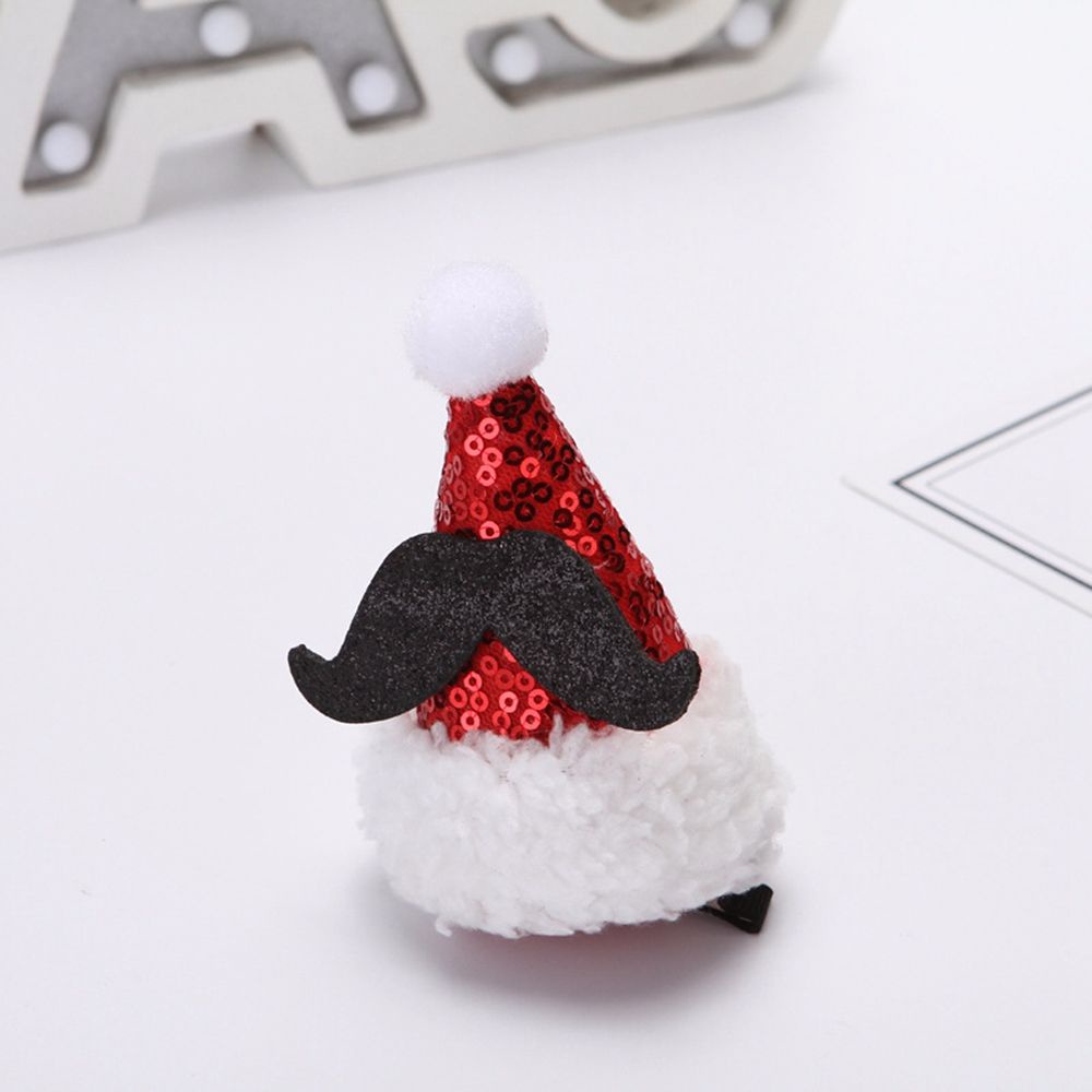 Kẹp tóc hợp kim hình mũ giáng sinh ông già noel/tai tuần lộc/nơ bằng vải phong cách Hàn Quốc ngọt ngào sáng tạo cho bé