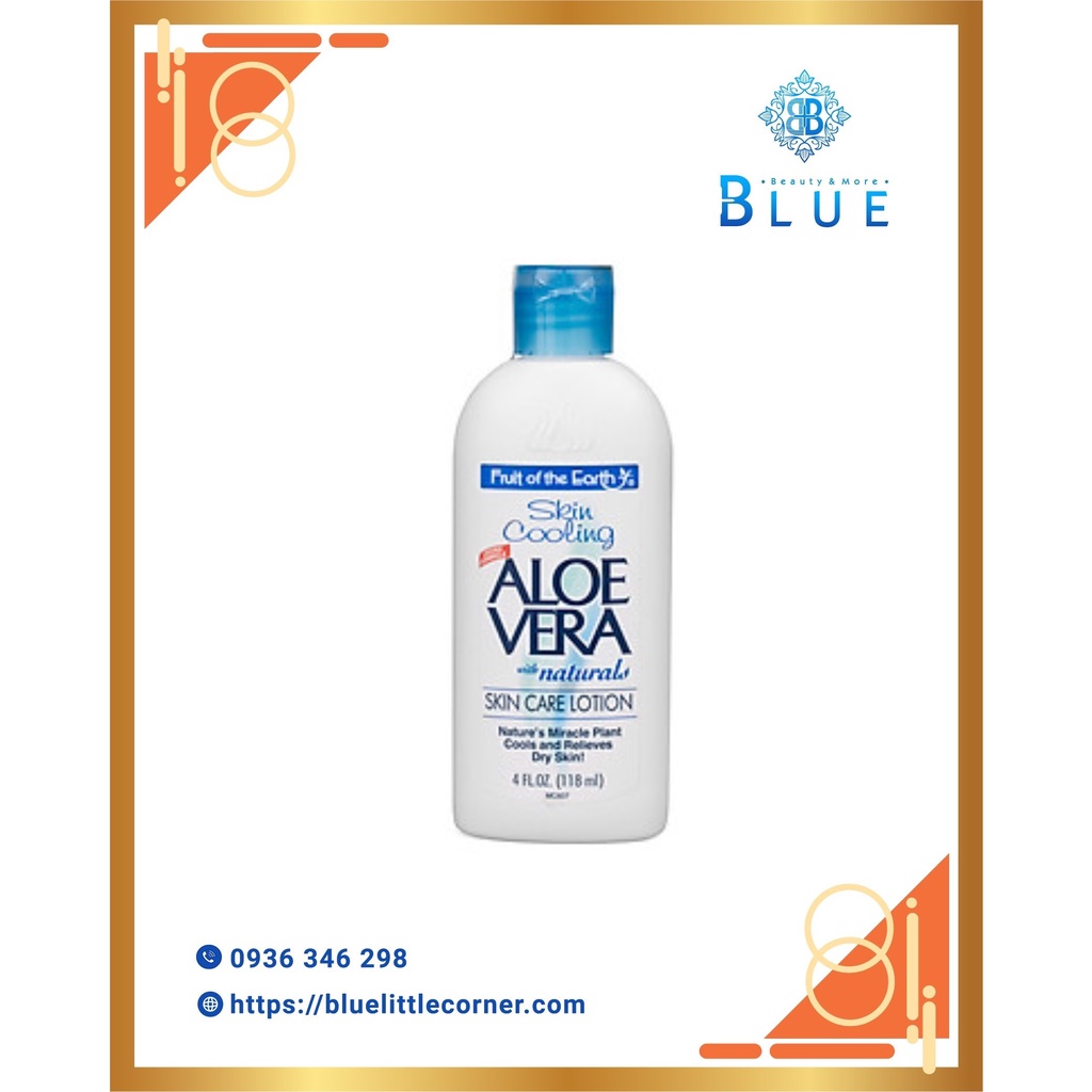 Sữa Dưỡng Thể Skin Cooling Aloe Vera Fruit Of The Earth