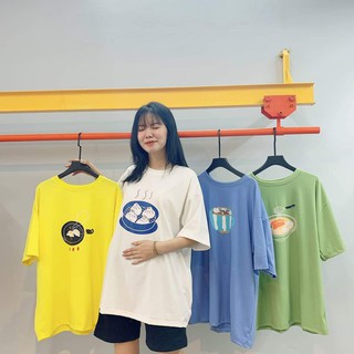 Áo Thun Tay Lỡ In Đồ Ăn - FOOD Tee Unisex (5 màu)