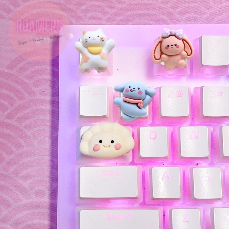 Keycap lẻ gấu đáng yêu xinh xắn dễ thương cute keycaps  (0018_CH) (002_CH)