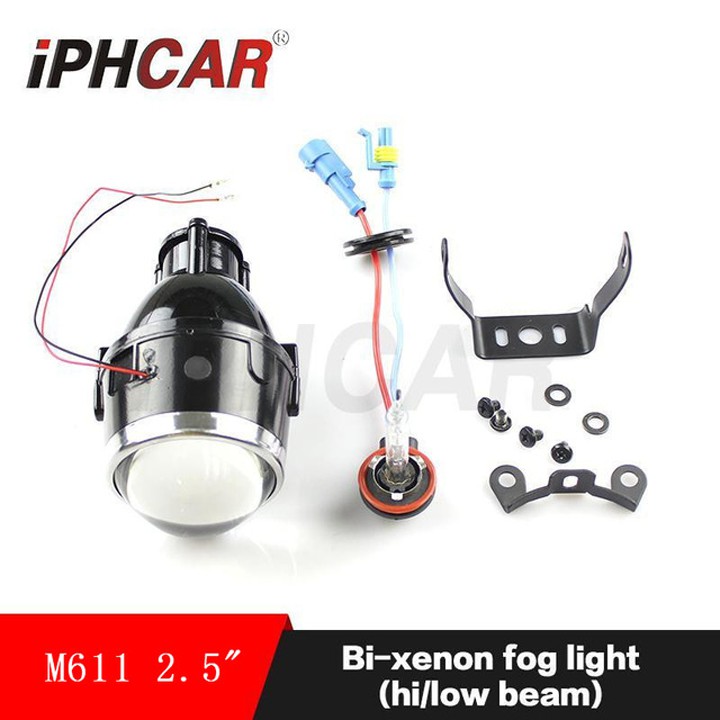 Bi gầm xe ô tô IPHCar Xenon siêu sáng, chống nước Pha Cos 3inch