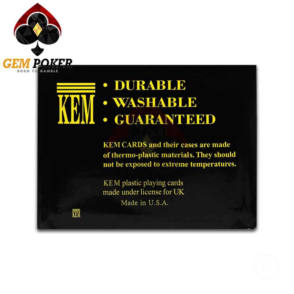 ⚜️ BÀI TÂY NHỰA KEM PAISLEY - MADE IN USA ⚜️