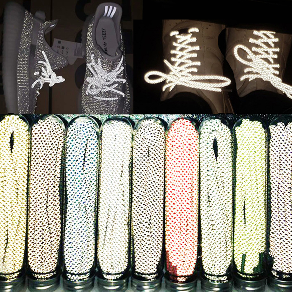 1 Cặp Dây Giày Co Dãn Hình Tròn Dài 120cm