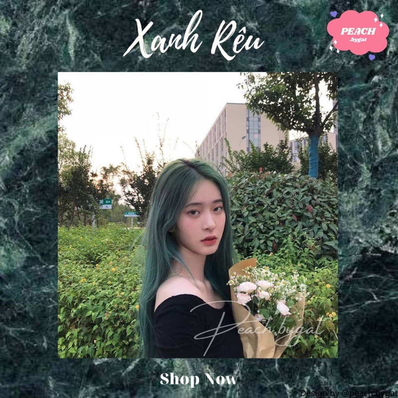 Thuốc nhuộm XANH RÊU “IG:peach.bygat,peach.bygat,peach.bygat” | BigBuy360 - bigbuy360.vn