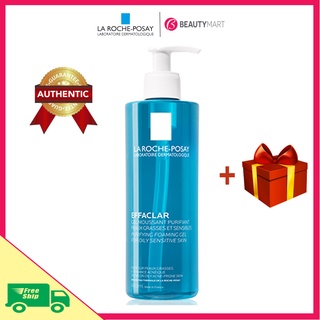 Sữa rửa mặt dạng gel La Roche-Posay Effaclar cho da dầu mụn nhạy cảm hàng chính hãng Pháp