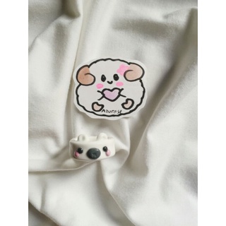 Nhẫn đất sét gấu handmade