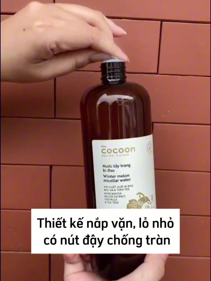 BIGSIZE - Nước tẩy trang bí đao cocoon 500ml dành cho da dầu, da mụn | BigBuy360 - bigbuy360.vn
