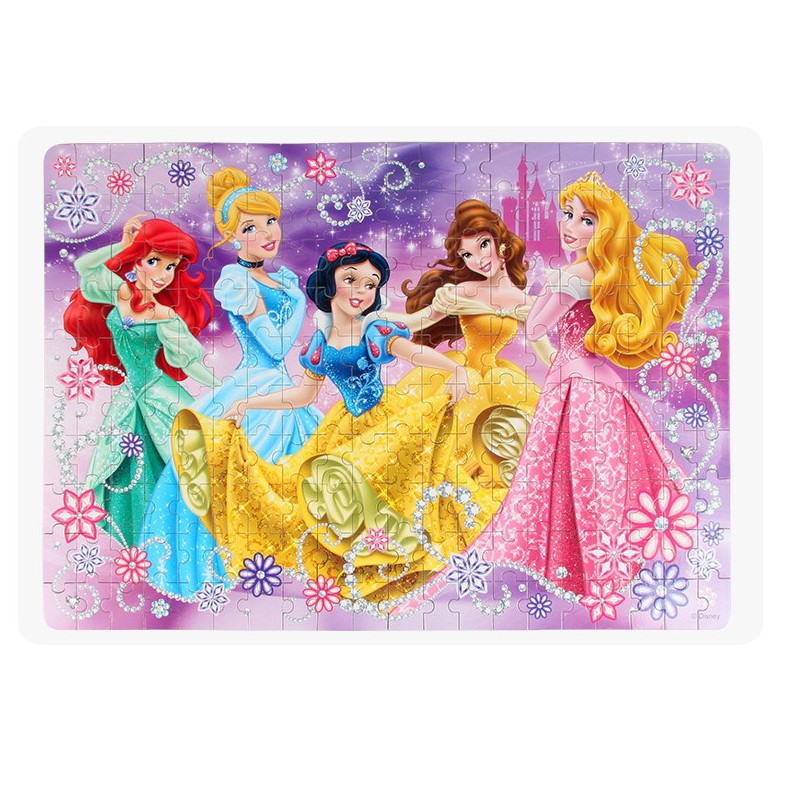 Xếp Hình Puzzle 200 Mảnh Hộp Thiếc In Dập Nổi 3D - Bạch Tuyết