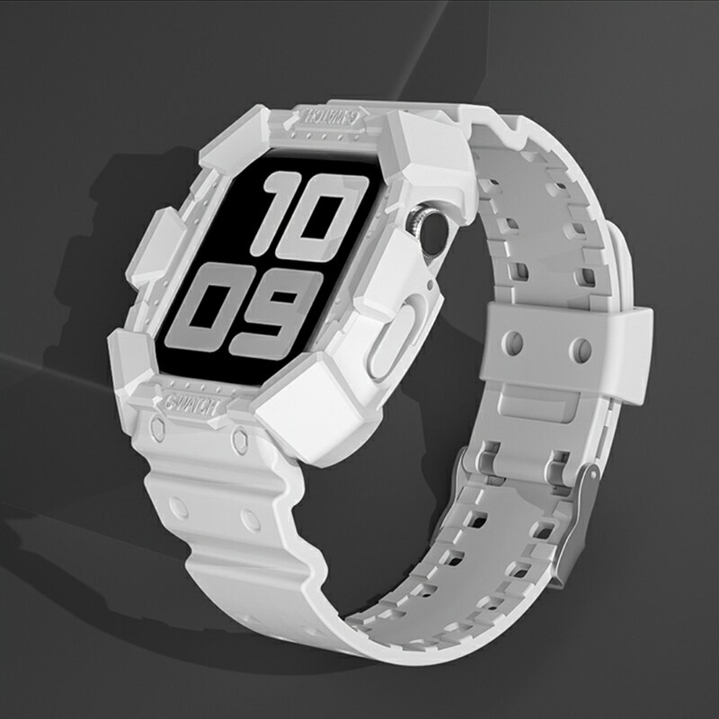 Dây Đeo Silicon 38 / 40 / 42 / 44mm Thay Thế Cho Đồng Hồ Thông Minh Apple Watch Se 6 5 4 3