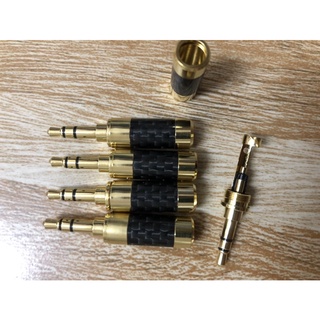 Jack 3.5mm LITON USA vỏ cacbon cao cấp