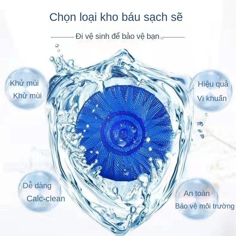 bồn cầu sạch bong bóng xanh khử mùi nhà vệ sinh BMW bucket toilet cung cấp hương thơm nước hoa