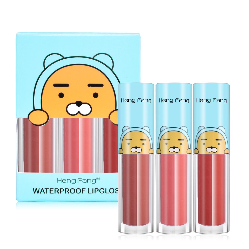 Bộ Son Môi Hengfang H7015 Nhiều Màu Sắc Chống Dính Phong Cách Mengxiong
