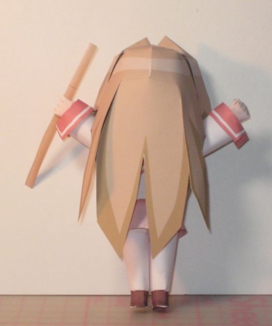 Combo Mô hình giấy anime girl Sun-chan&Luna-chan