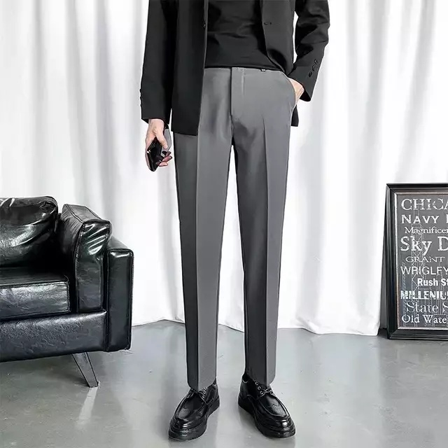 Quần baggy âu nam ống rộng Gavin chất vải tuyết mưa co giãn 4 chiều không nhăn không xù kiểu dáng Hàn Quốc (BGA)