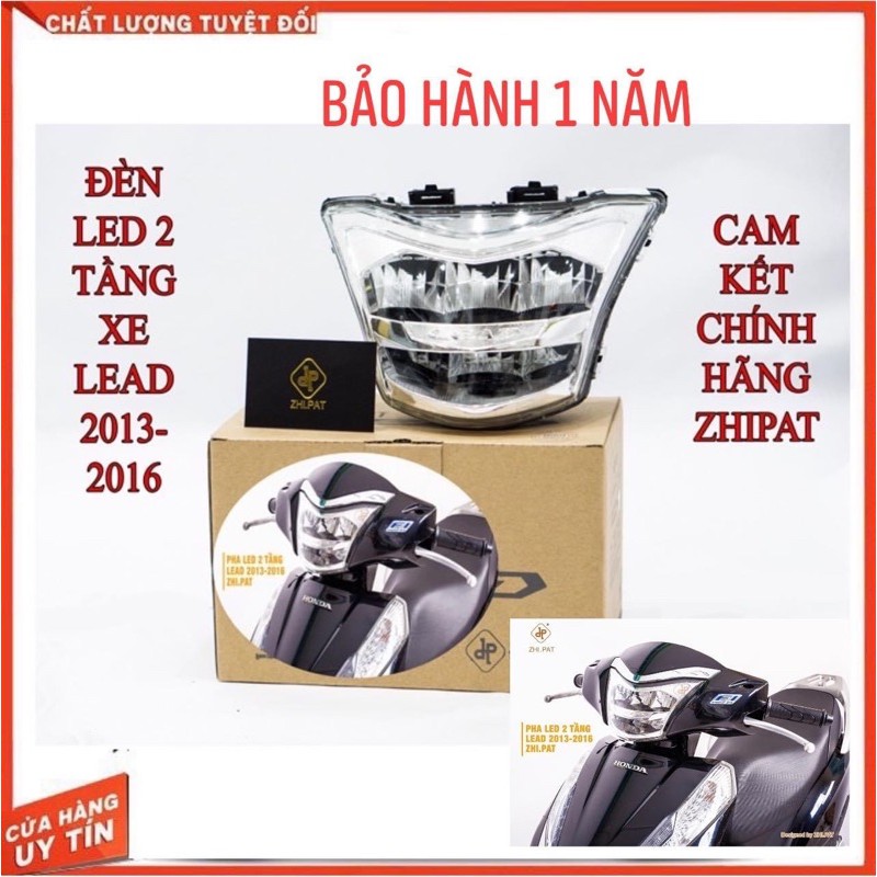 Choá đèn Pha đèn led ZHIPAT sh150ý vision shvn ex135 ex150