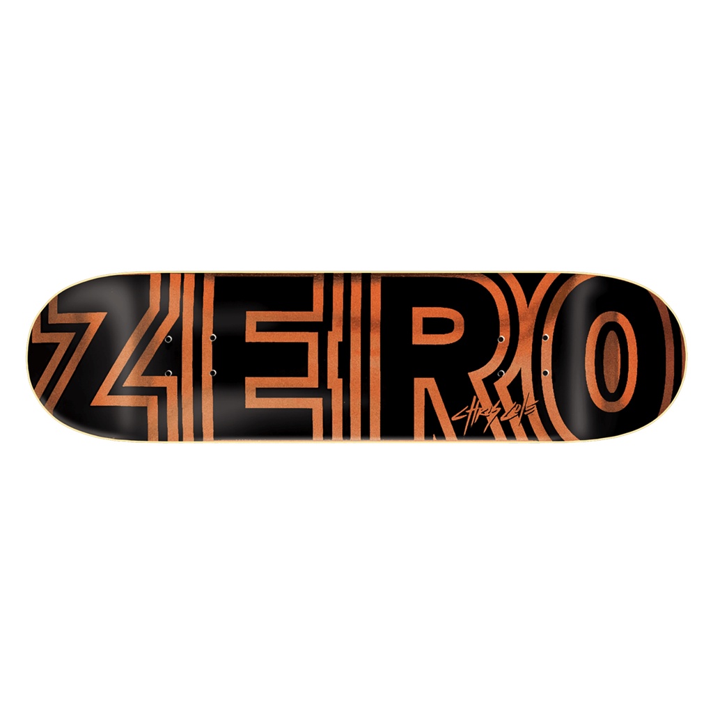 Mặt Ván Tượt Skateboard Cao Cấp Mỹ - ZERO COLE SIGNATURE BOLD DECK 8.0 COPPER/BLK