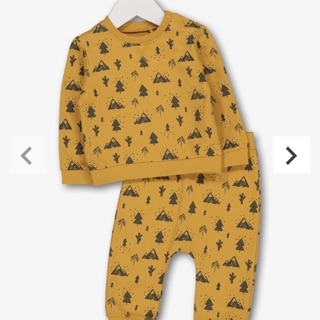 Set bộ nỉ bé trai Tuclothing auth size 9-12,12-18,18-24
