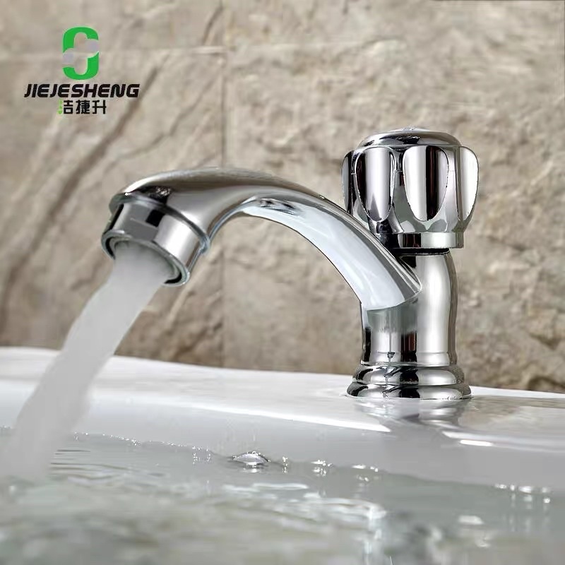 Vòi rửa mặt,vòi lavabo lạnh tay xoáy (không gồm dây cấp nước)