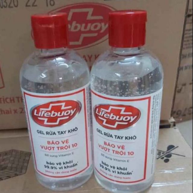 Gel rửa tay khô Lifebuoy 235ml nắp bật