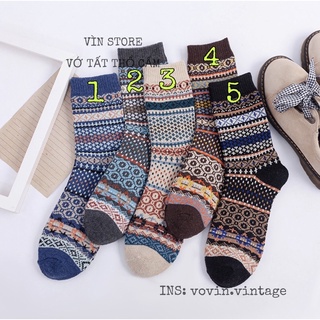 Vớ Tất Thổ Cẩm Phong Cách Unisex Cho Nam/Nữ - vìn store
