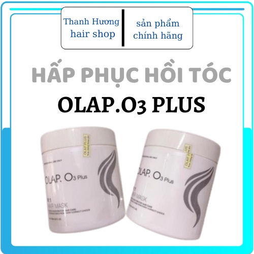 Kem hấp ủ phục hồi tóc siêu mềm mượt Olap.O3 Plus 1000ml