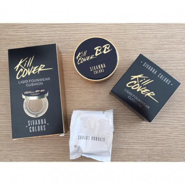 Phấn nước Kill Cover SPF50 PA++ Cushion BB Cream Sivanna Colors Thái Lan (30g) | BigBuy360 - bigbuy360.vn