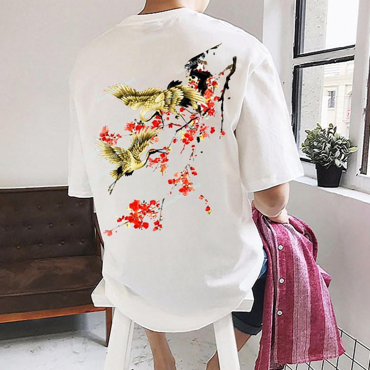 Áo Thun tay lỡ unisex DHL Swag phông nam nữ form rộng oversize phong cách ulzzang tee basic | WebRaoVat - webraovat.net.vn