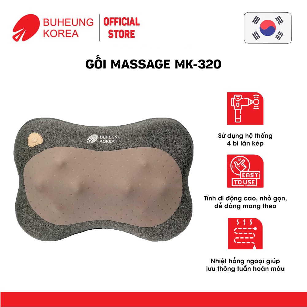 Gối massage Buheung MK-320