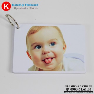 Flashcard tiếng Anh cho bé KatchUp - Cơ thể