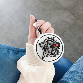 Airpods case, Ốp bảo vệ dành cho Airpods 1, 2- Hình Chó Sói Phát Sáng