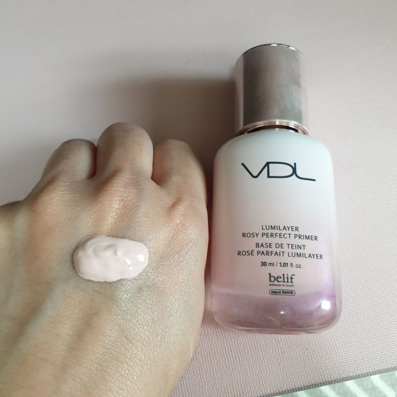KEM LÓT VDL NÂNG TONE, VDL LUMILAYER ROSE PERFECT PRIMER SPF50+/PA+++ | BigBuy360 - bigbuy360.vn