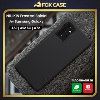Ốp lưng A72, A52 Nillkin Frosted Shield nhựa cứng sang trọng, chống trầy, chống bám vân - Fox Case