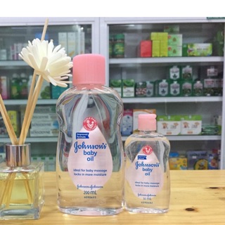 DẦU MÁT-XA VÀ DƯỠNG ẨM JOHNSON'S BABY OIL 200ml