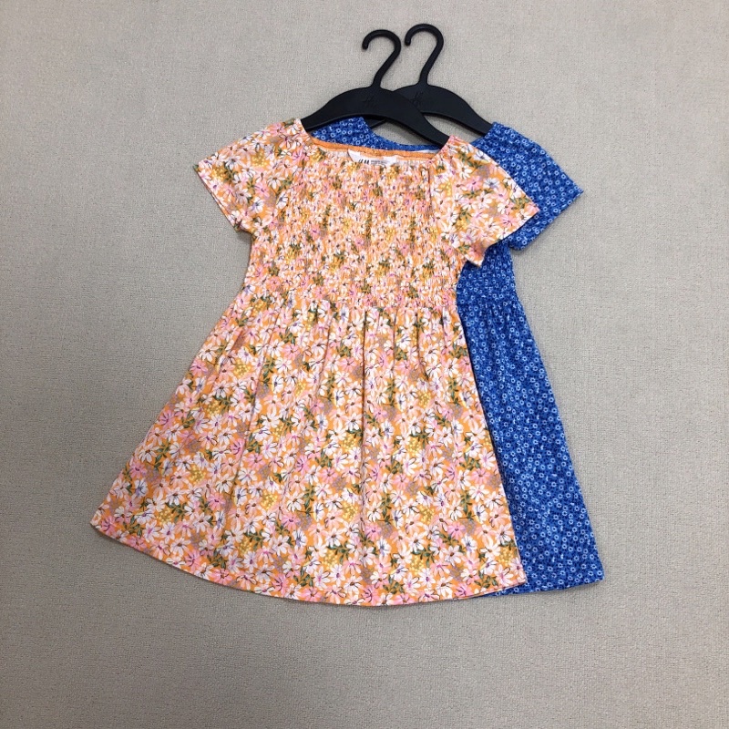 Váy bé gái HM 1-12 tuổi 🌈 Váy hoa jum thân cotton xuất dư 0522