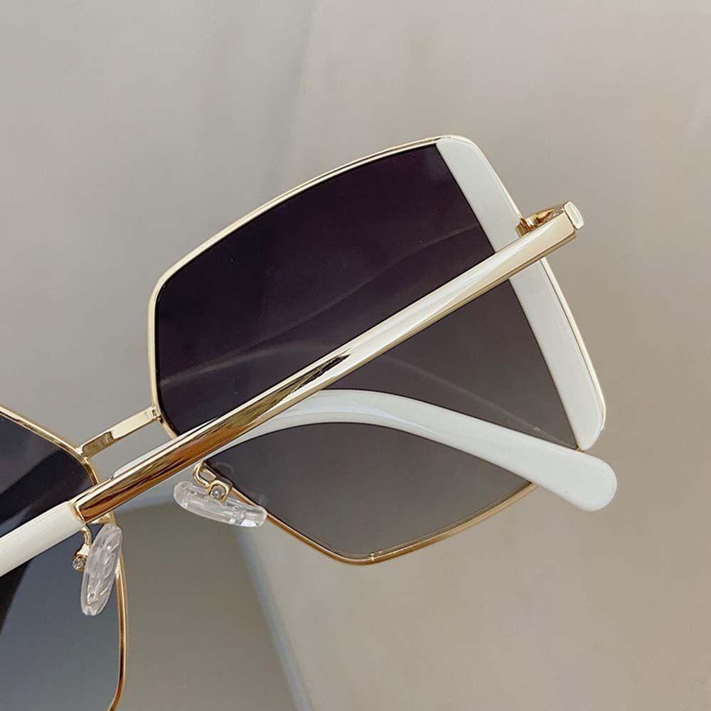 Kính Mát Gọng Lớn Bằng Nhựa Resin Phong Cách Hip Hop Thời Trang Cho Nữ