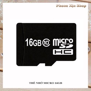 THẺ NHỚ MICRO 16GB - LƯU TRỮ CHO ĐIỆN THOẠI