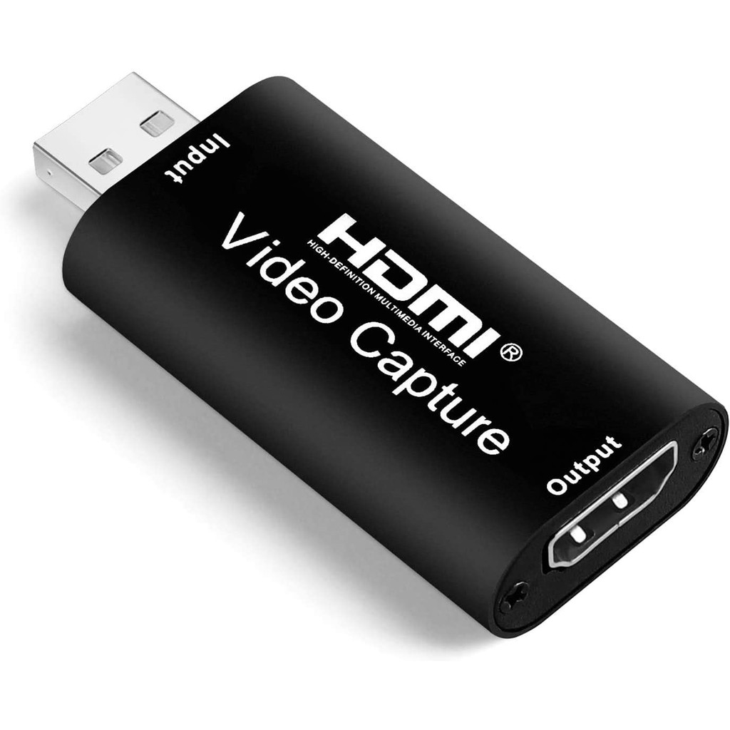 Thiết bị ghi HDMI capture 4K hdmi 1080P  sang USB 2.0  ,30 khung hình/s Phát trực tiếp ,video chơi game hội nghị giảng d