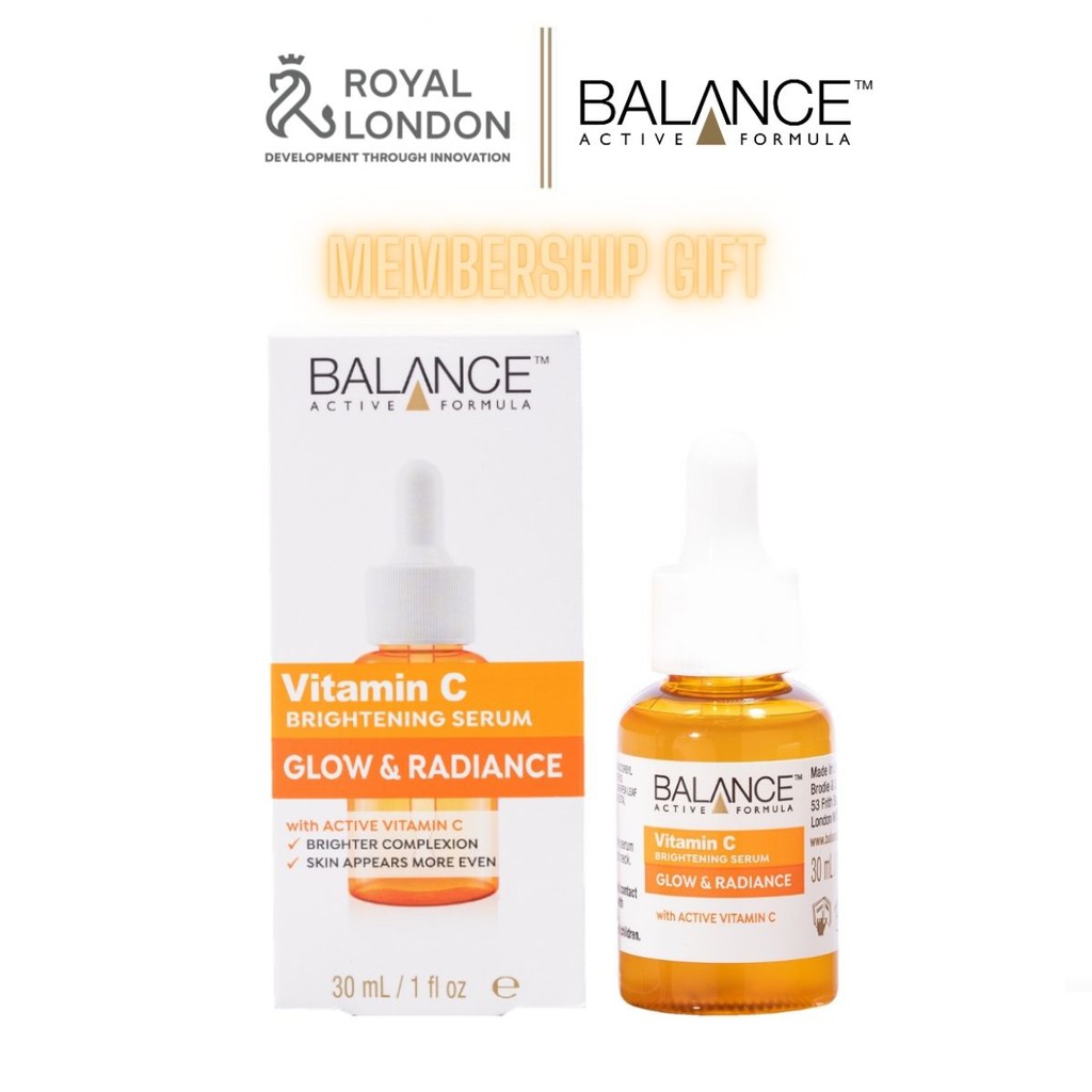 [MEMBERSHIP GIFT] Serum Trắng Da, Mờ Thâm Balance Active Formula Vitamin C Brightening 30ml