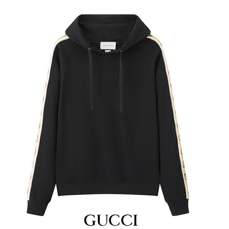 Áo hoodie chất liệu cotton thêu họa tiết thương hiệu Gucci thời trang cho nam nữ | BigBuy360 - bigbuy360.vn