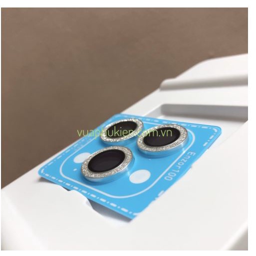 [Màu Kim Cương] Iphone 13 Pro max | 13 | 13 Pro [Bộ 3 mắt] Dán từng mắt camera chống trầy Kuzoom Bảo vệ cam