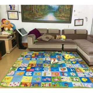 Thảm xốp maboshi in hình 2 mặt 2mx2m2