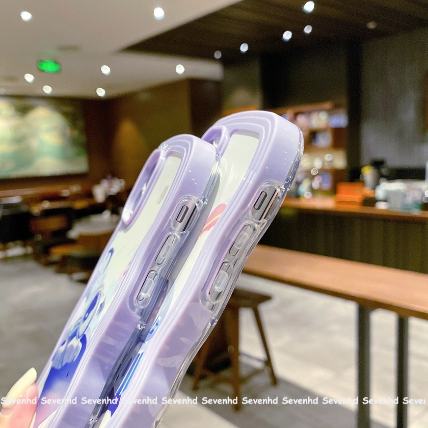 Ốp Điện Thoại Họa Tiết Hoạt Hình Cá Voi Phi Hành Gia 2 Trong 1 Cho iPhone 13 12 11 Pro Max SE2020 X XR XS Max 8 7 Plus