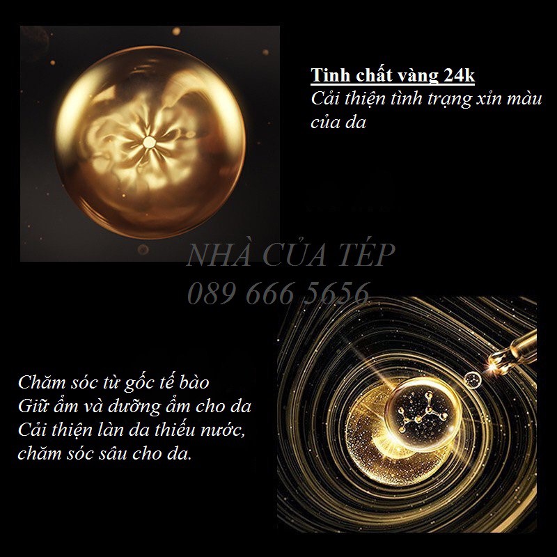 Bộ Mỹ Phẩm Cao Cấp Gold 24K Chăm Sóc Da Mặt Images