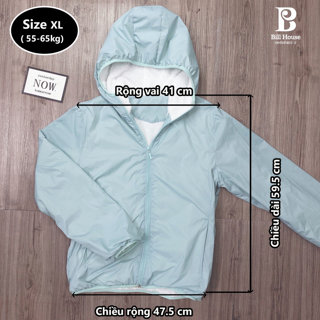 Áo Gió Nữ Lót Lông Cừu Siêu Phẩm Chống Nước Mùa Lạnh | BigBuy360 - bigbuy360.vn