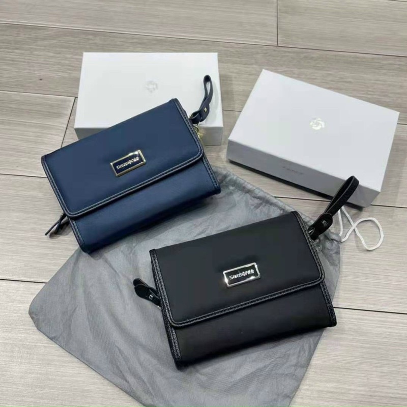 - Ví Sam.so.nitte gập mini 2 màu-lỗi viền da