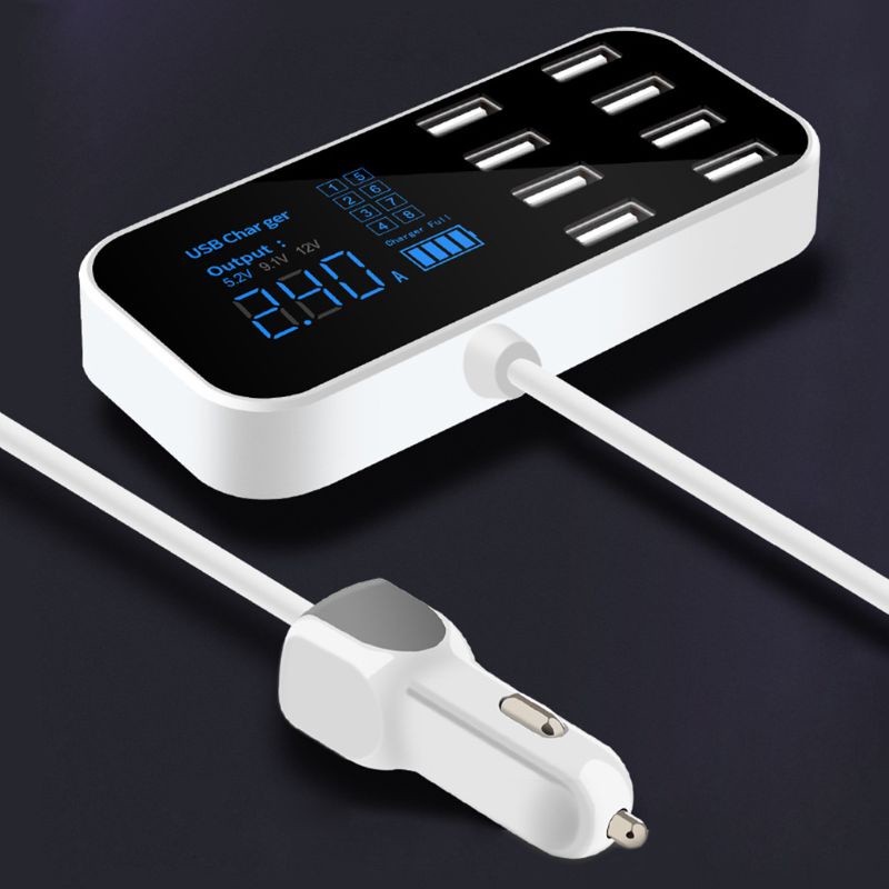 Củ Sạc Nhanh 8 Cổng Cho Điện Thoại