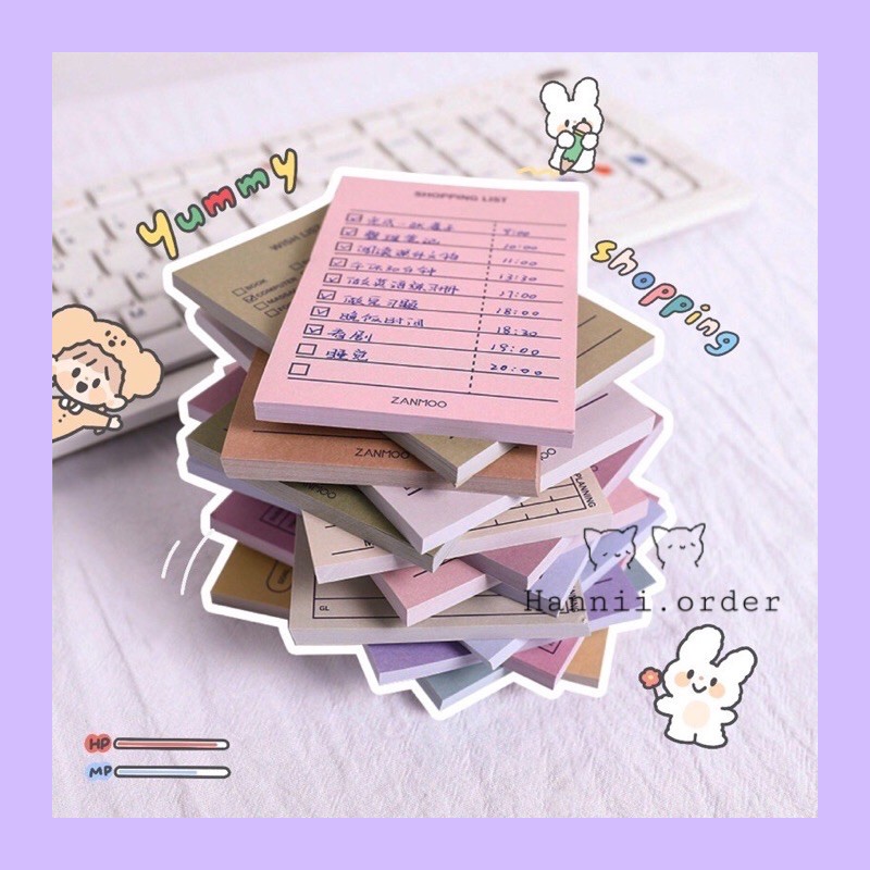 Giấy note - Giấy ghi nhớ