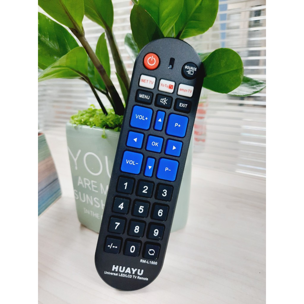 Remote Điều khiển TV đa năng các dòng LCD/LED của Samsung-Philips-Panasonic-Sony-LG Hàng tốt Tặng kèm Pin