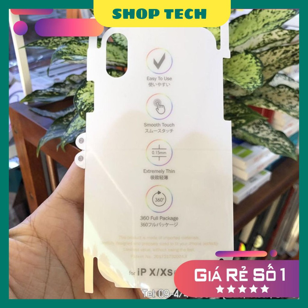 MIẾNG DÁN PPF CHÍNH HÃNG - Chịu Lực - Chống Trầy Xước - ĐỦ MÃ TỪ IP 6 tới 11 ProMax